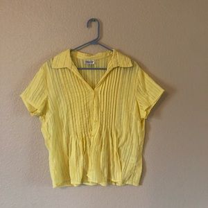 Collard button up shirt